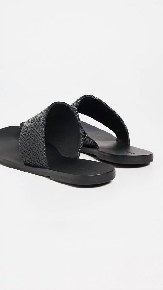 St. Agni - Woven Abstract Slide Sandal