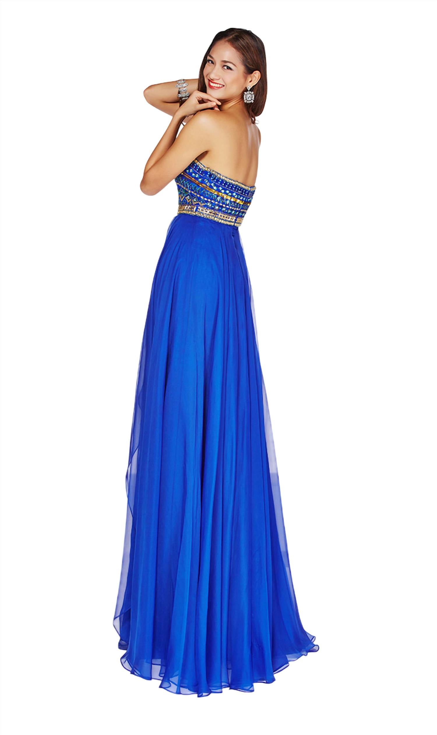 Angela & Alison - Jeweled Prom Dress