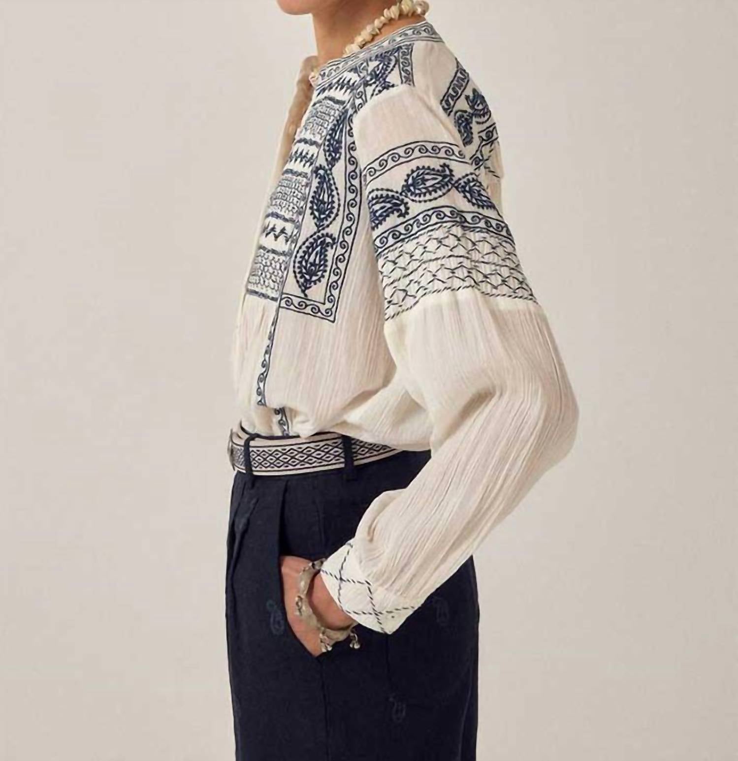 Maison Hotel - Milos Blanca Blouse