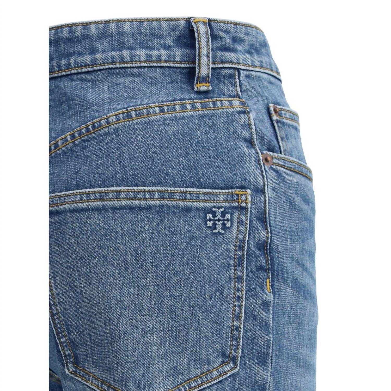 Tory Burch - Cropped Flare Jeans