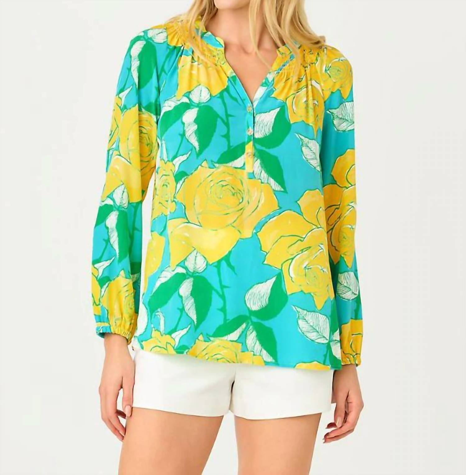 Lilly Pulitzer - Elsa Button Front Top
