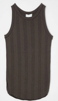 Moussy Women's Bleed Speed Tank in brown - women's tank top