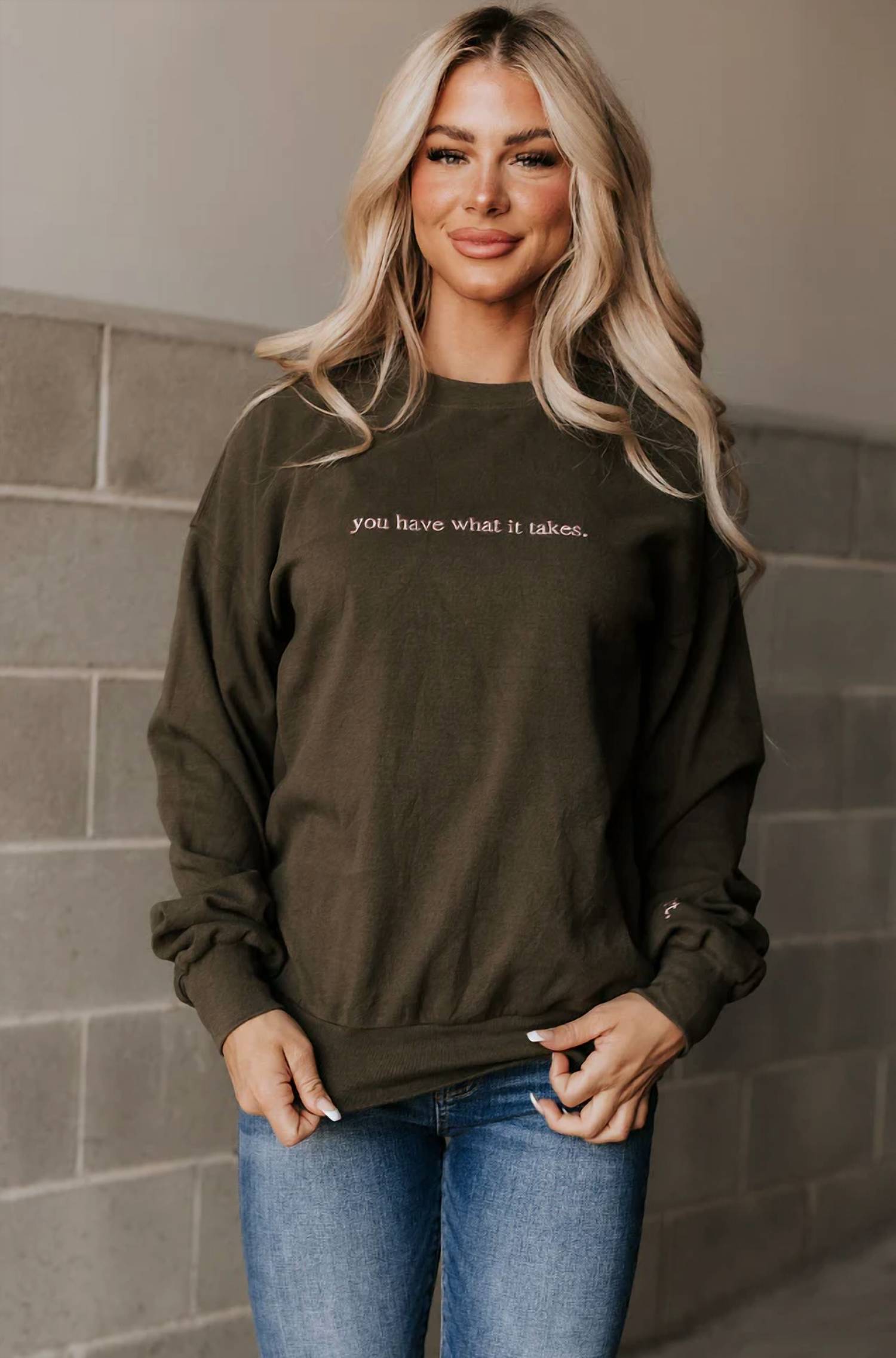 Ampersand Ave - University Pullover Sweatshirt
