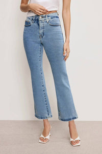 Good American - Good Legs Crop Mini Boot Jean