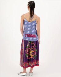 Me369 - Vanessa Printed Midi Skirt