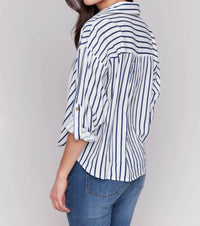 Charlie B - Front Twist Blouse