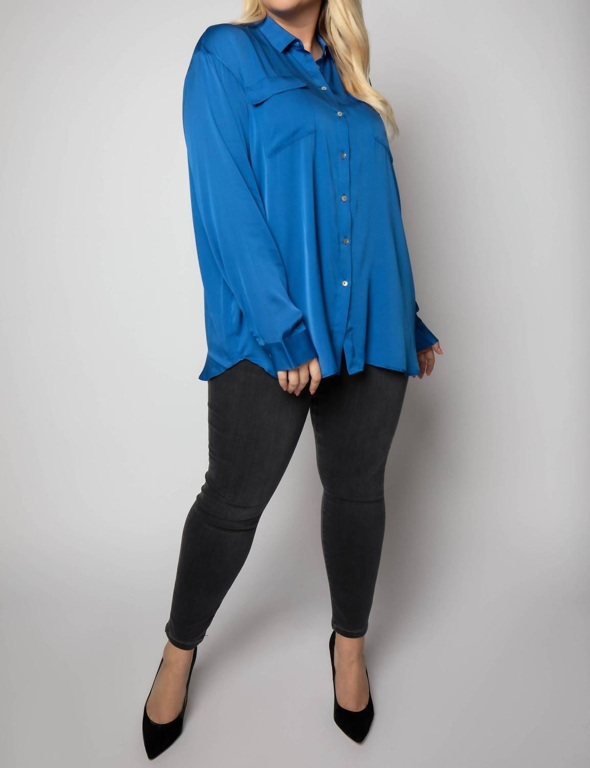 Nouvelle / Silk95Five - Monte Carlo Silk Shirt - Plus