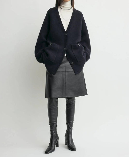 Toteme - Longline Double-knitted Cardigan