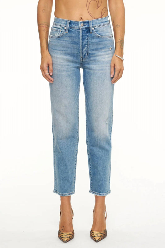 Pistola - Women's Charlie High Rise Classic Straight Leg Jean