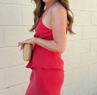 Nude Lucy - Amaya Cupro Tie Top