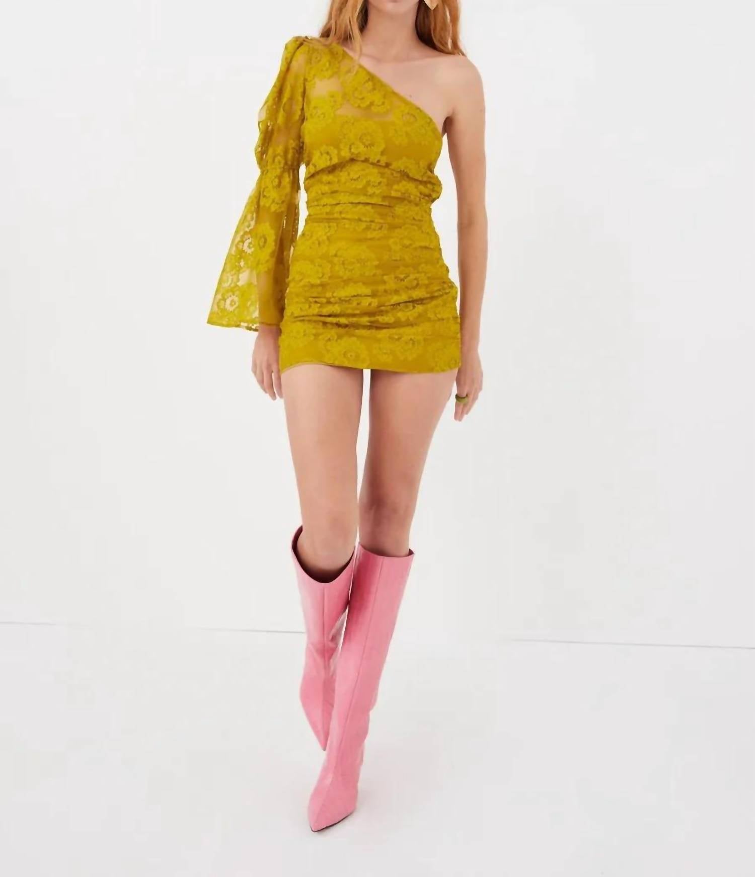 For Love & Lemons - Tiana Lace Mini Dress