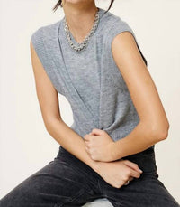 Mimosa - Solid Knit Sweater Vest