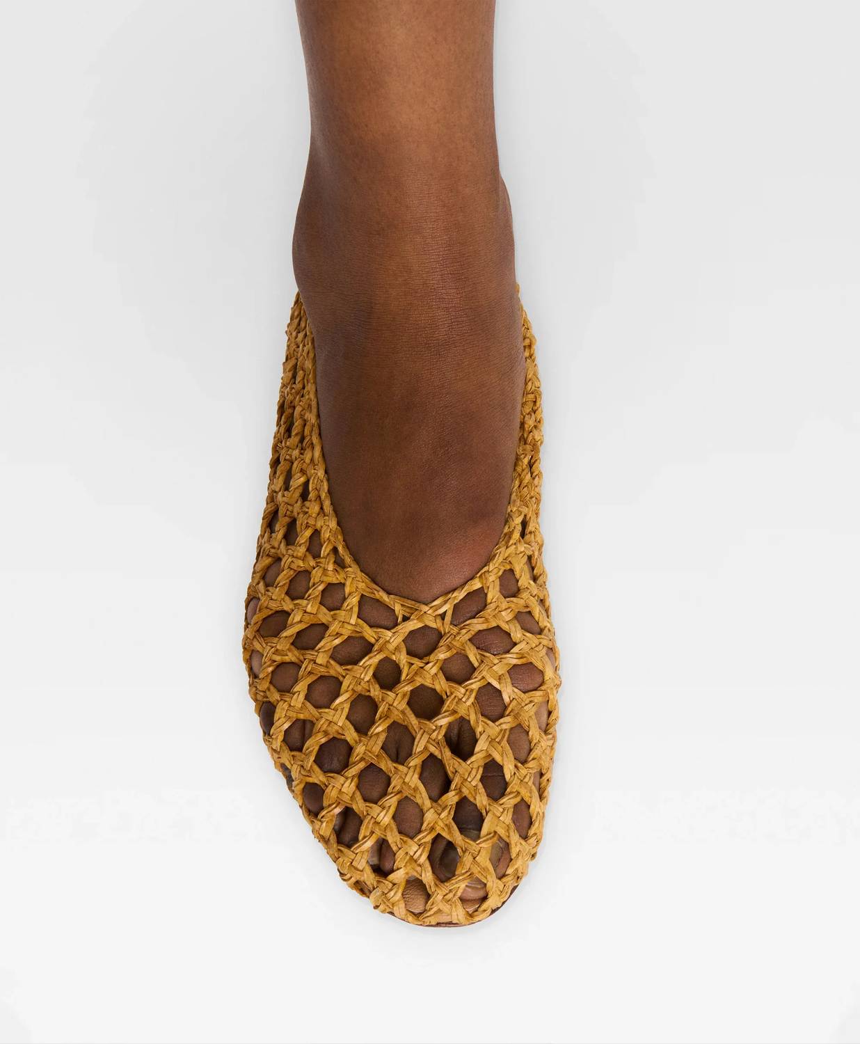 Mansur Gavriel - Women's Woven Ballerina Shoes