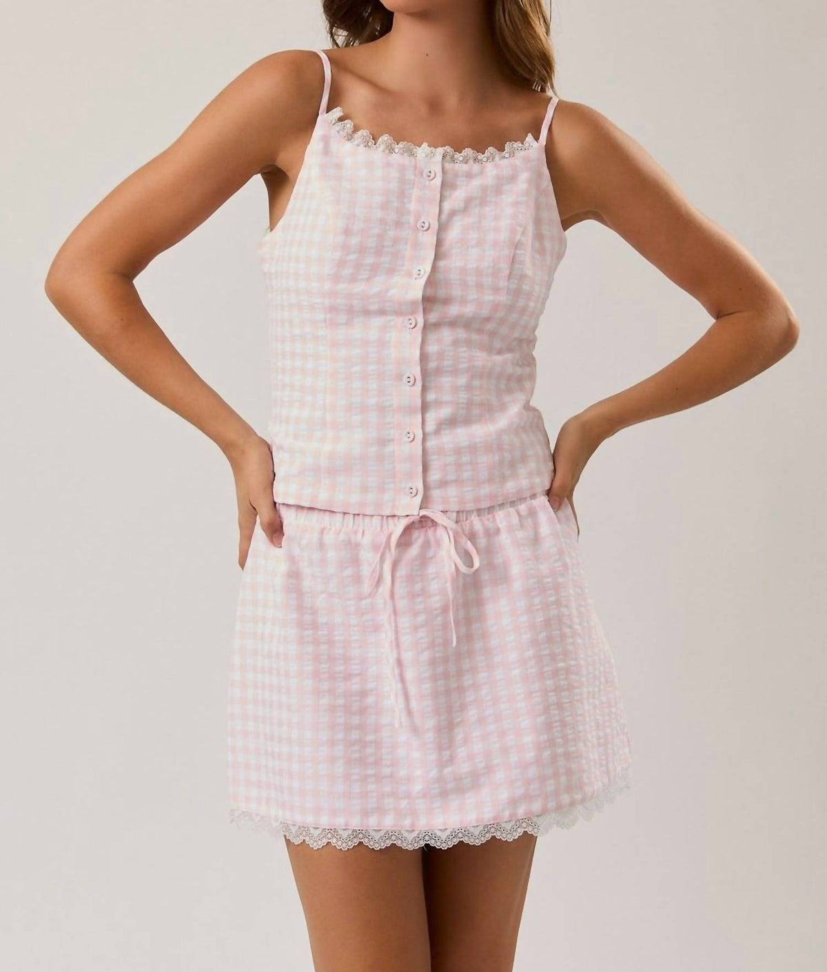 Le Lis - Audrey Gingham Top