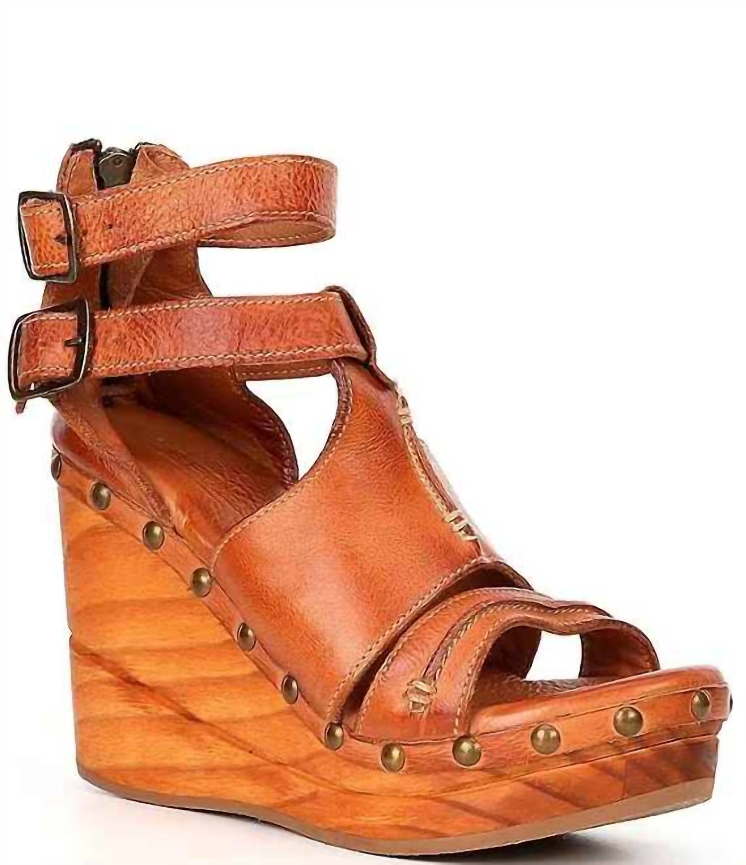 Bedstu - Women's Princess Wedge Sandal