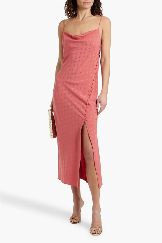 Veronica Beard - Chapel Floral Jacquard Silk Blend Slipdress