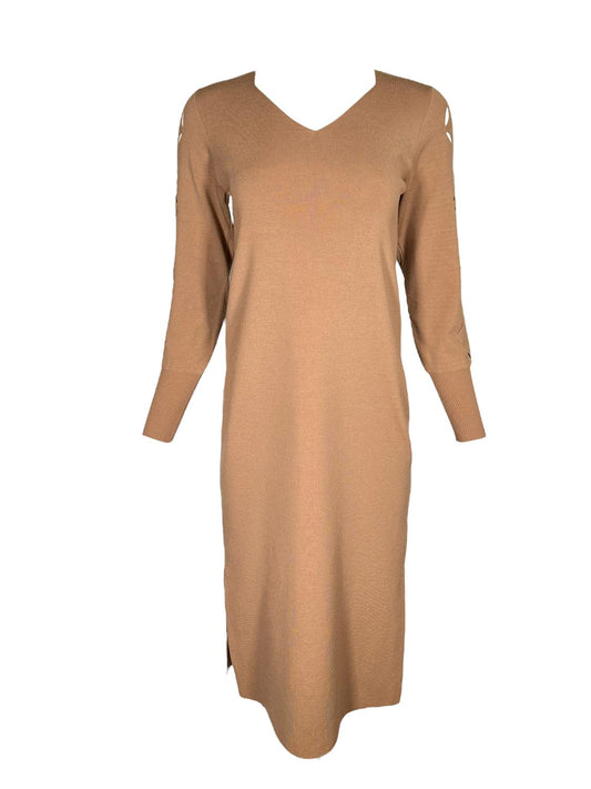 D.Exterior - WOMEN'S STRETCH MERINO MIDI DRESS