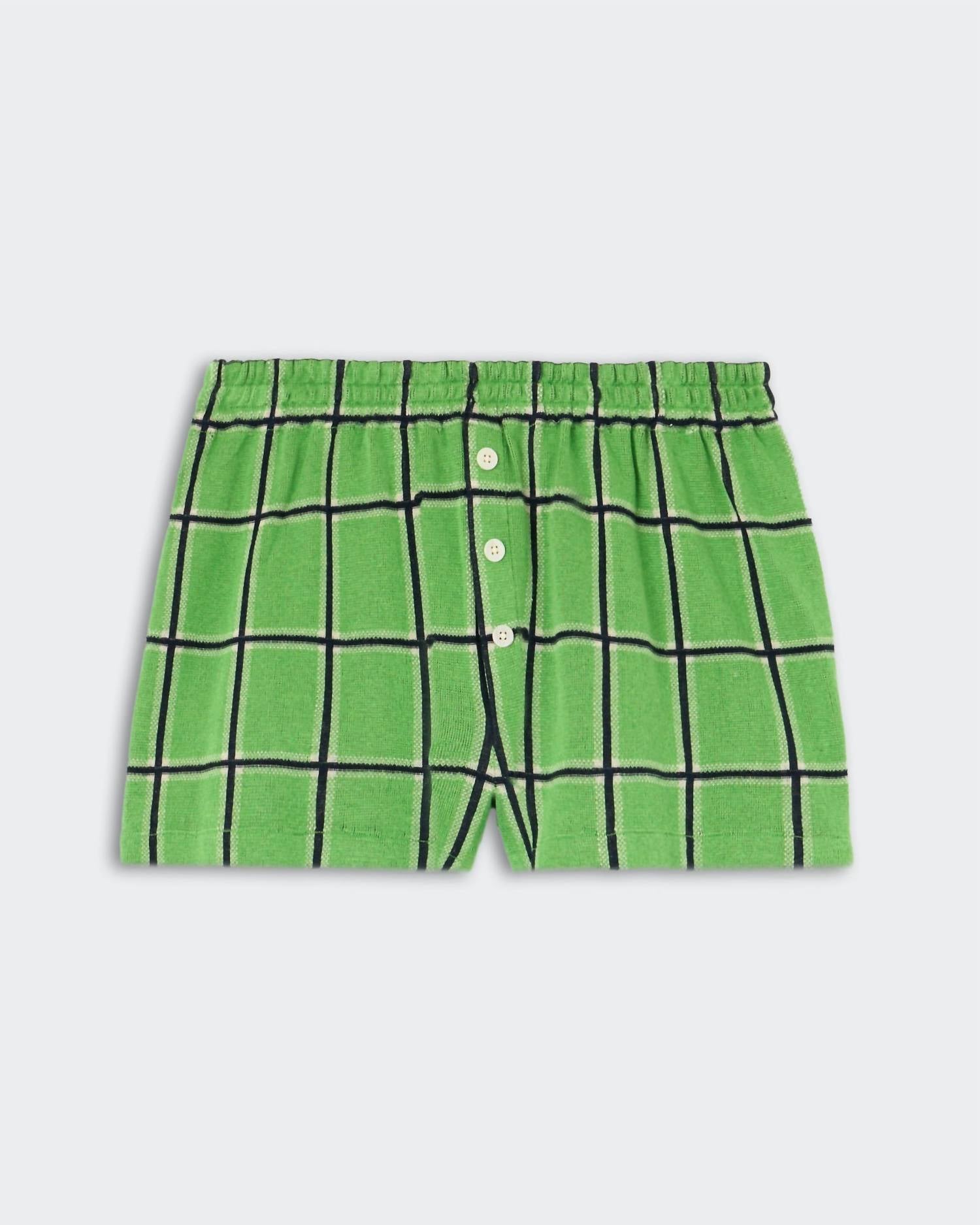 Guest In Residence Picnic Plaid Short in residence picnic plaid short in match point combo - women's shorts - view 5