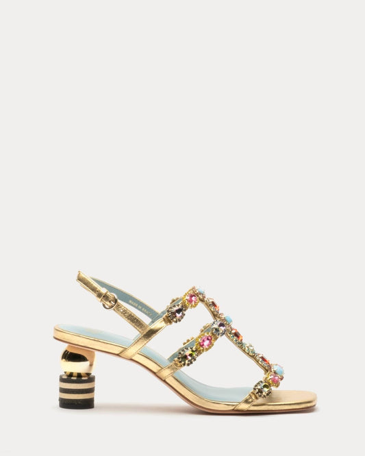 Frances Valentine - Women's Kiki Gem Heel Sandals