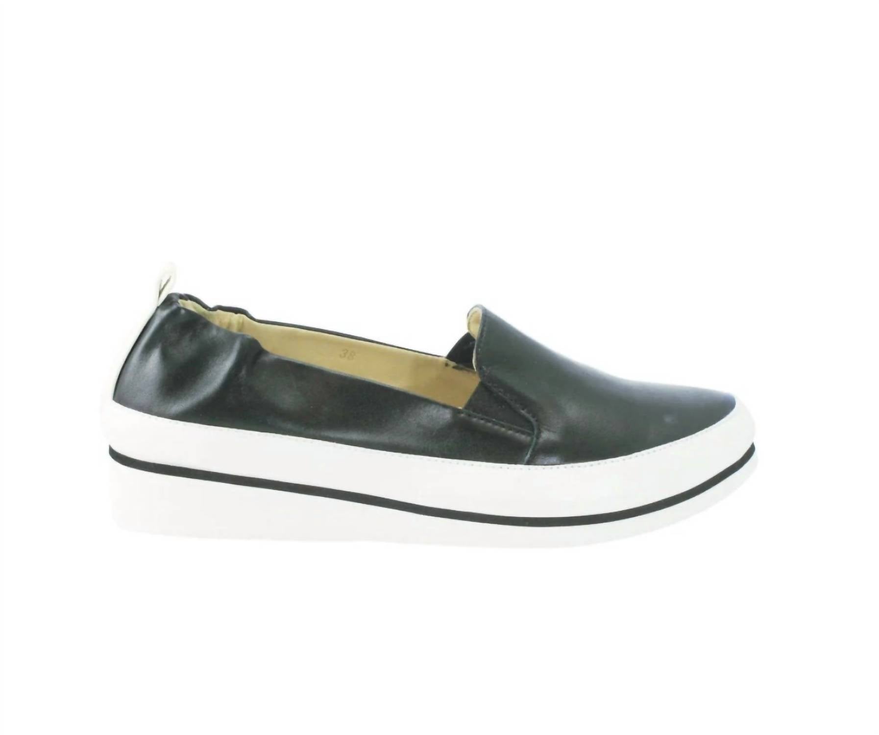 Ron White Women's Nell Slip-on Sneaker in onyx - women's sneaker