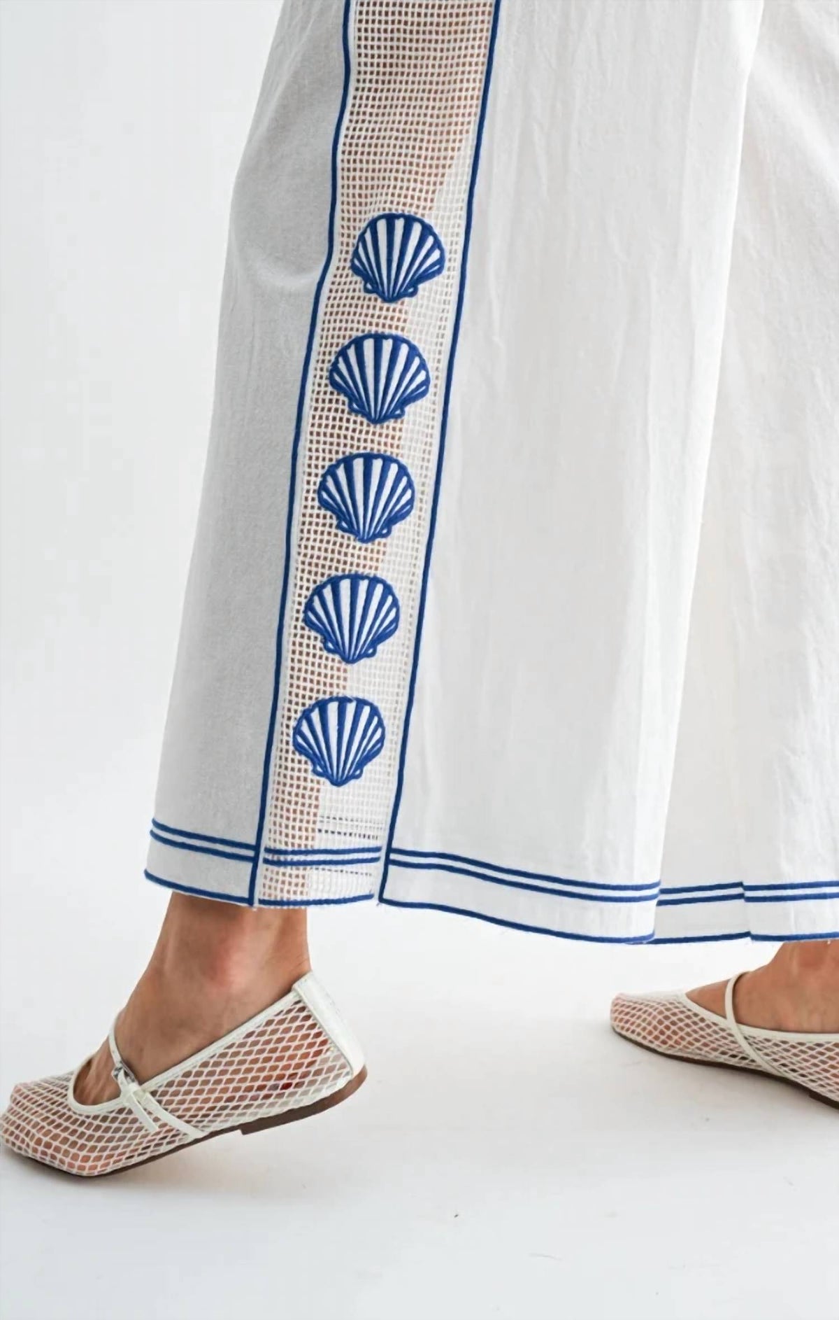 Mint Exclusives - Naia Cotton Embroidered Pant