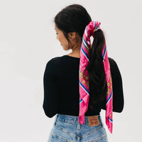 Pretty Simple - Women's Napa Valley Boho Satin Scarf