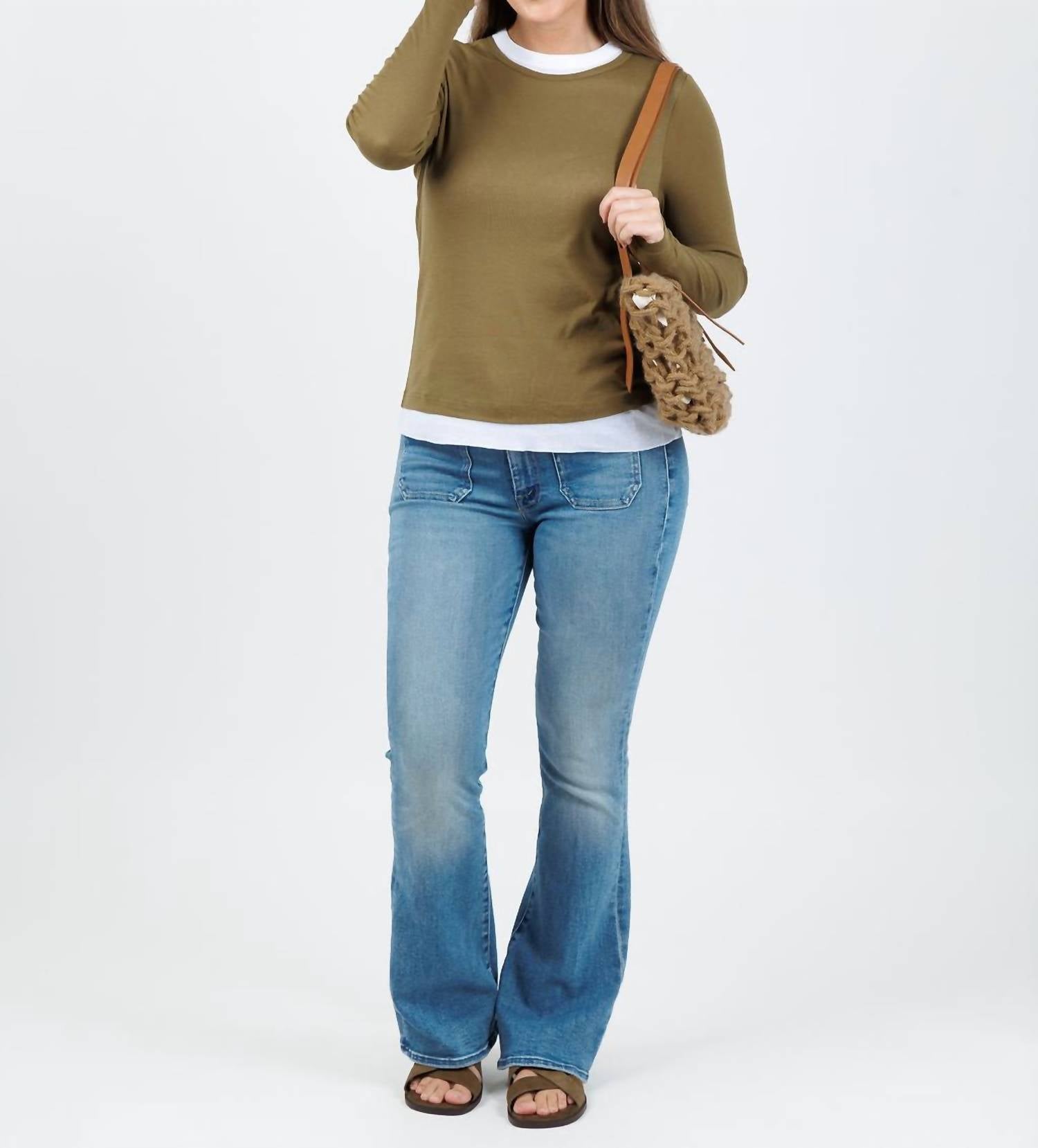 Elliott Lauren - Double Talk Layered Tee