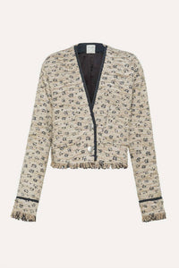 Forte Forte - Women's Tweed Jacquard Cropped Jacket