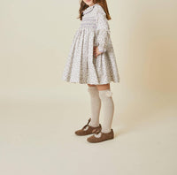 Pi And Pa - Lila Handsmocked Dress