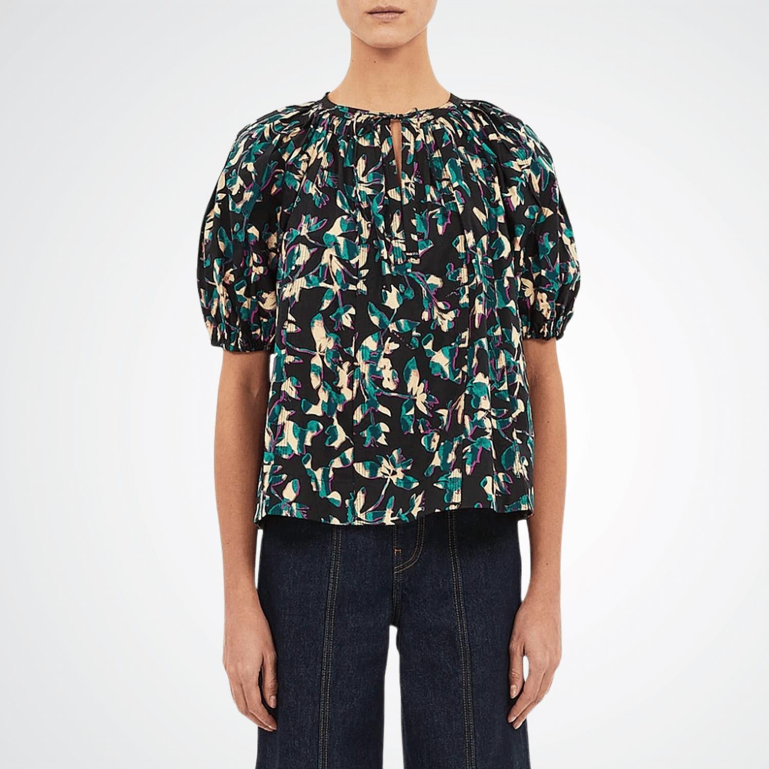 Ulla Johnson - Loli Short Sleeve Blouse
