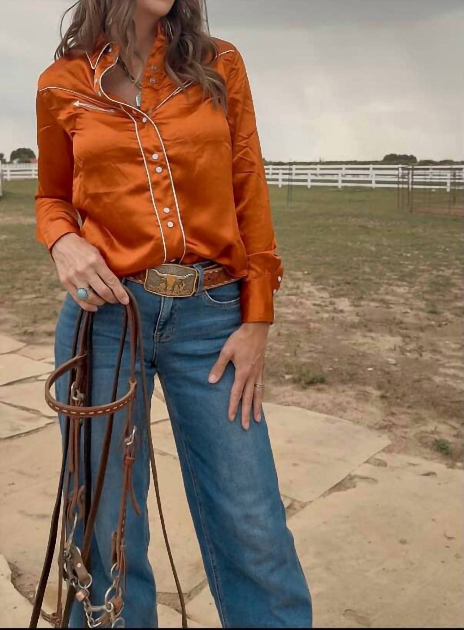 Cruel Girl - Retro Cowgirl Top