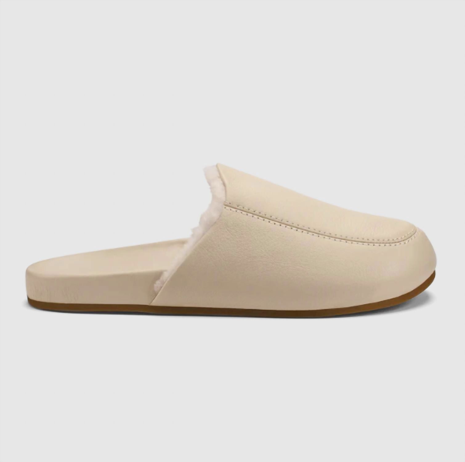 Olukai - Women’s Kōnea Shearling Leather Mules