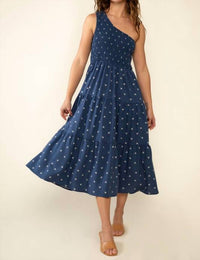 Nlt - Luna One Shoulder Midi Dress