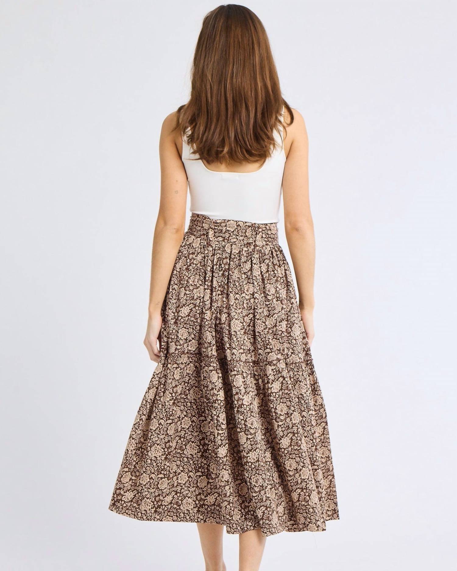 Mille - Françoise Midi Skirt