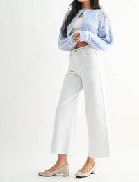 Just Black Denim - Scissor Cut Wide Leg Jean