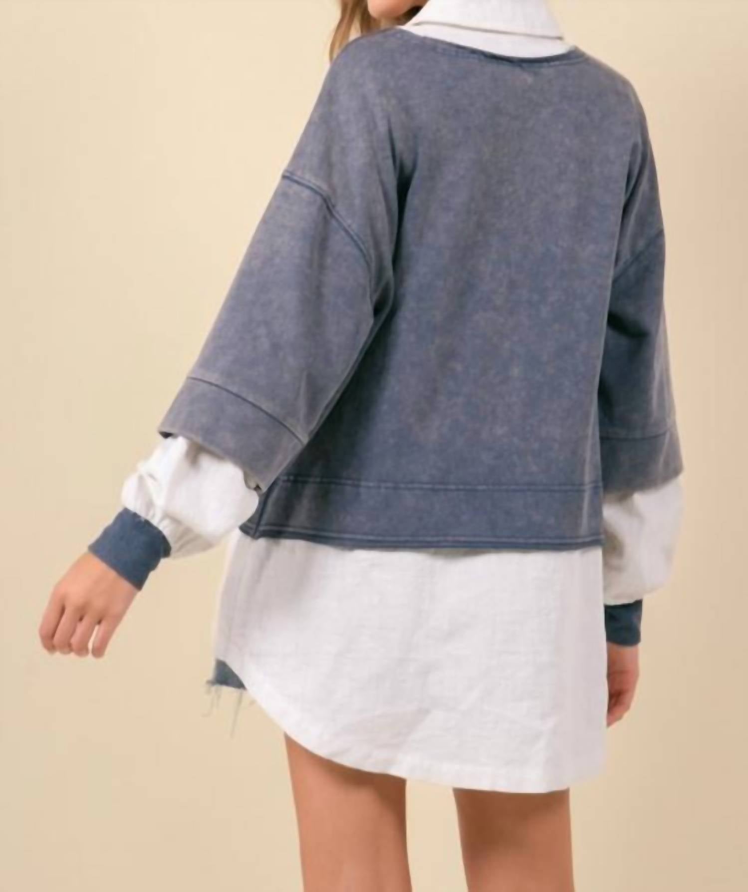 Doe And Rae - French Terry Cardigan