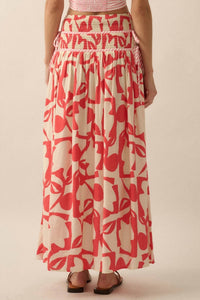 Promesa - Abstract Floral Skirt
