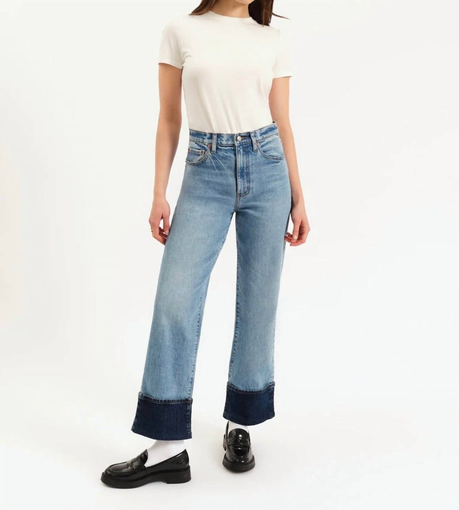 Daze - Denim Eastside High Rise Loose Jean