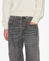 Isabel Marant - Janael High Rise Loose Fit Jeans