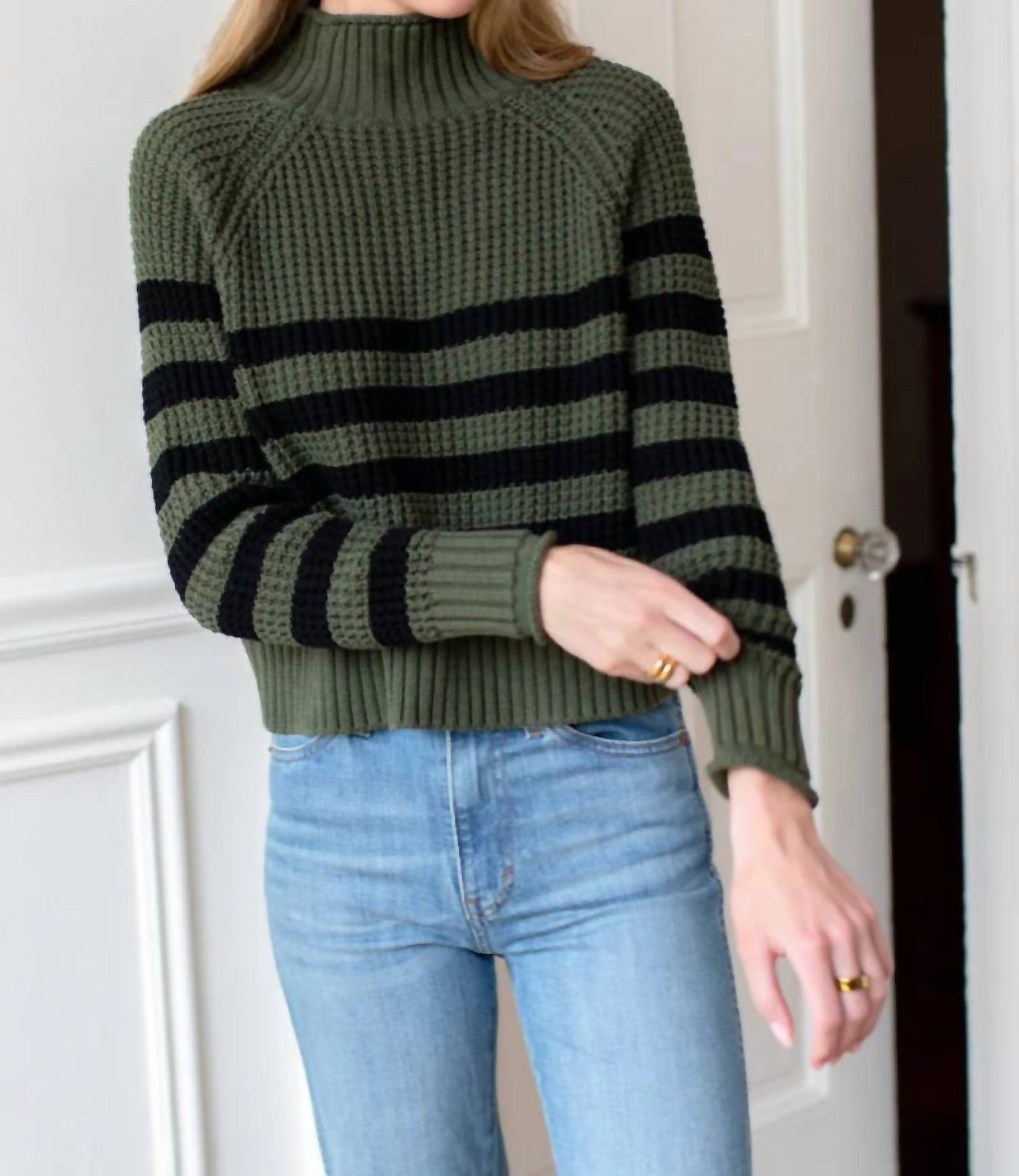 Emerson Fry - Boxy Funnel Neck Sweater