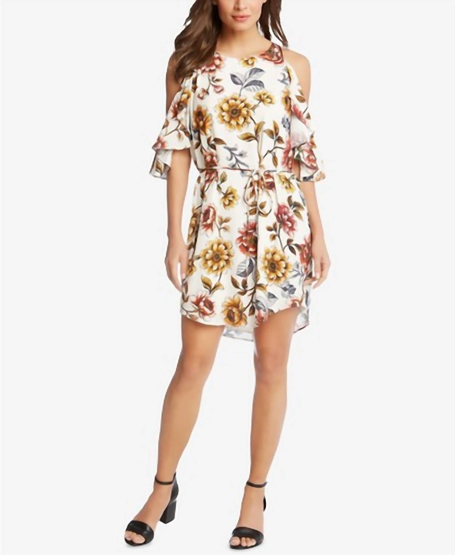 Karen Kane - Cold Shoulder A Line Dress