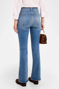 Veronica Beard - Beverly Loafer Skinny Flare Jeans