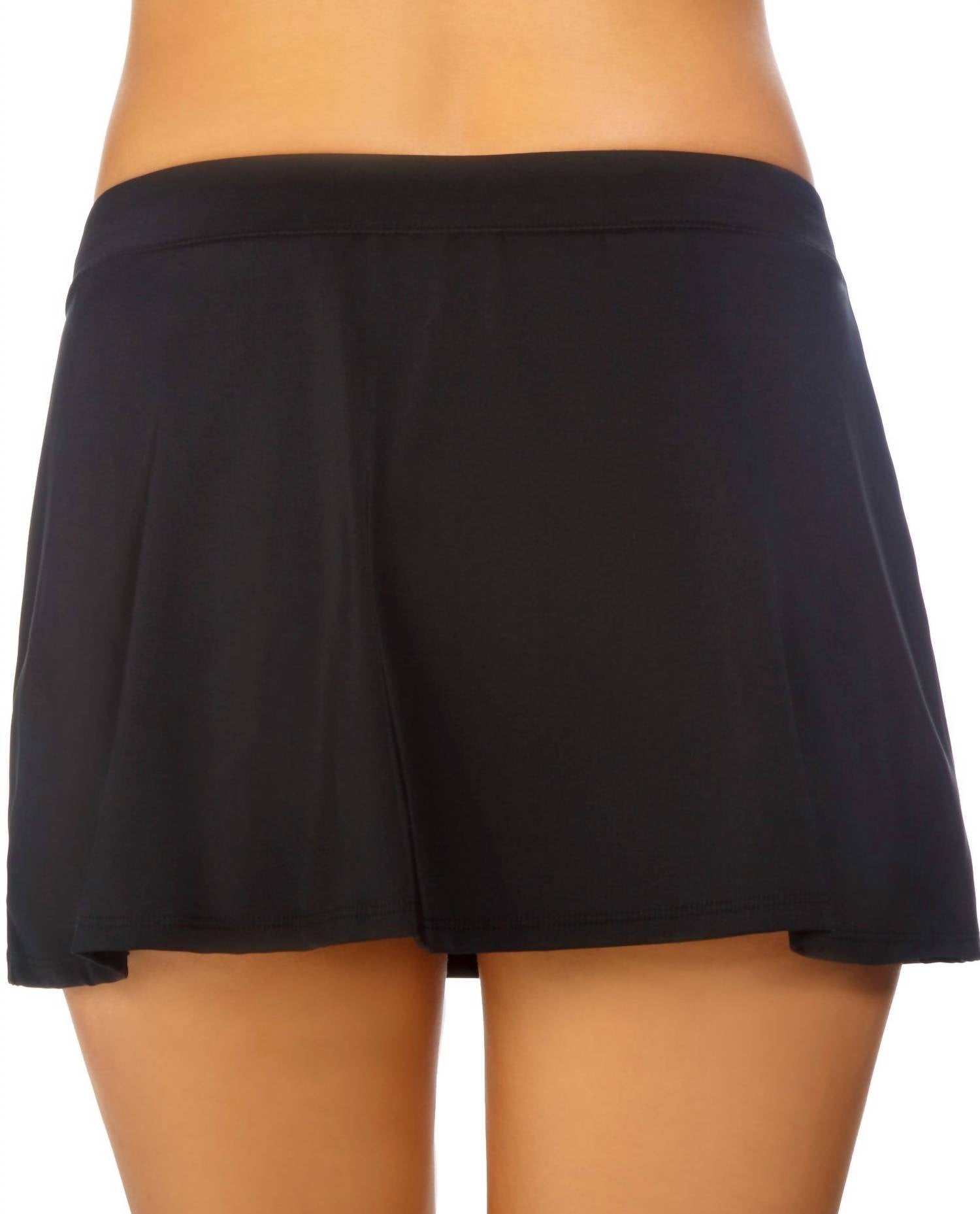 Caribbean Joe - Women's Caribbean Side Slit Swim Skirt