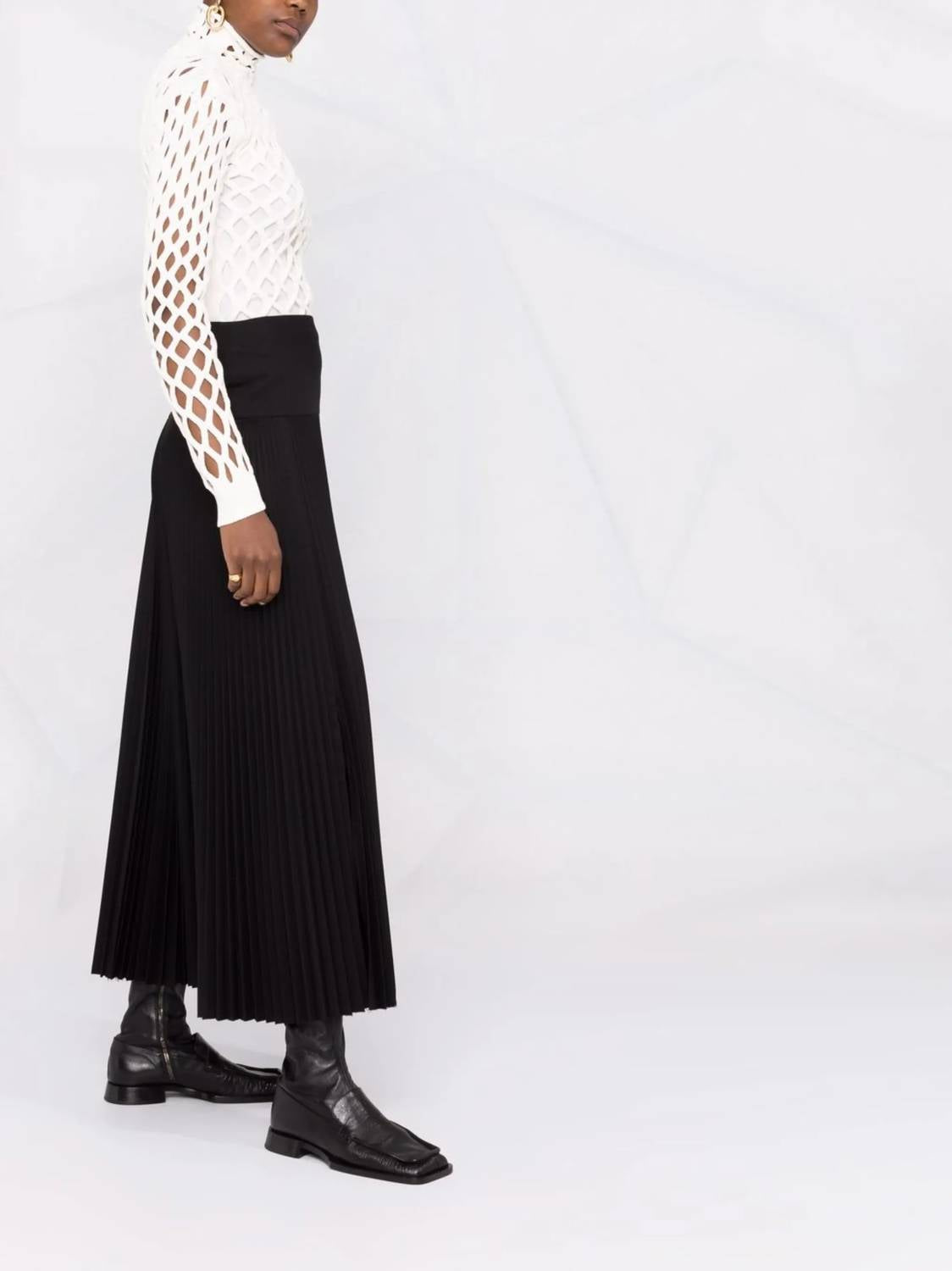 Valentino - Cut-out Knitted Top