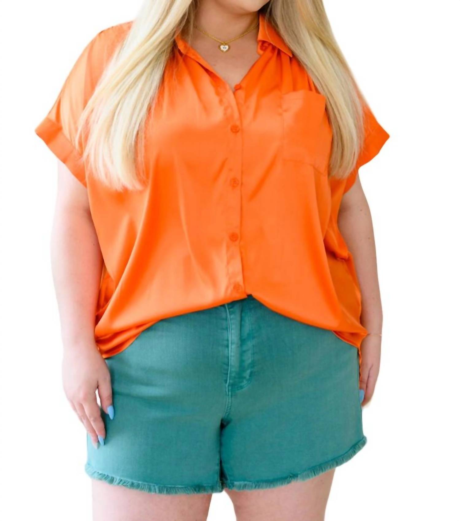 Jodifl - Never Have I Ever Button Down Blouse