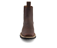 Forastero - Men's Leather Chelsea Boots With Side Zipper
