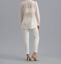 Anne Fontaine - Cefalu Eyelet Embroidered Shirt