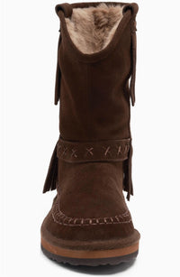Free People - Women's Faye Fringe Pull On Boots