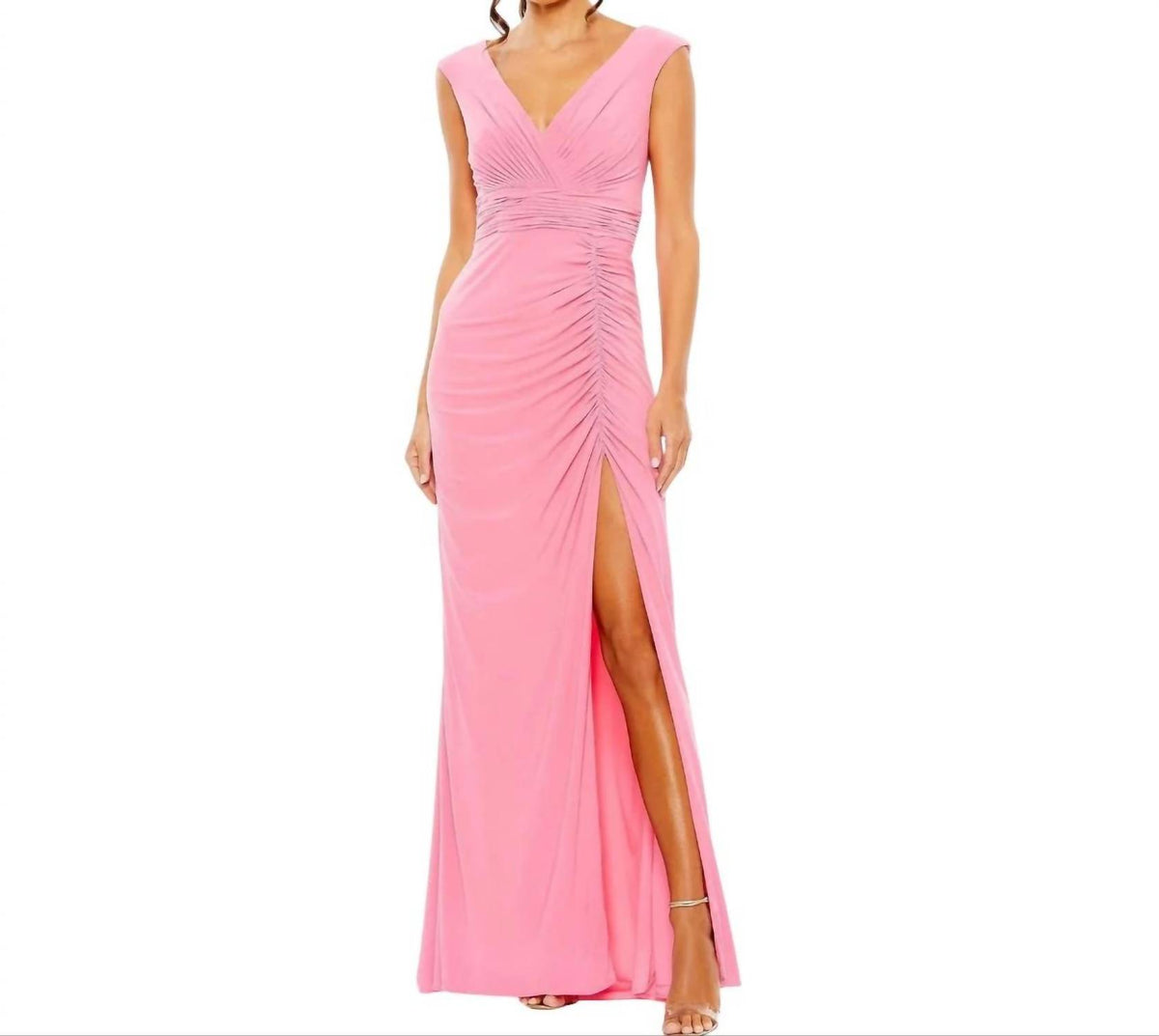 Mac Duggal - Women's Ruched Formal Gown
