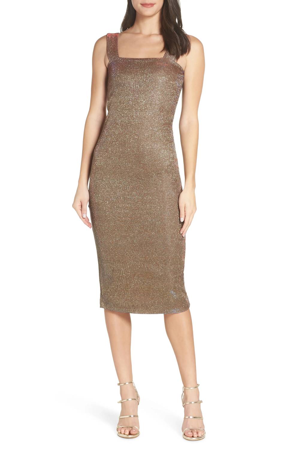 Bardot - Mimi Sparkle Glitter Sheath Dress